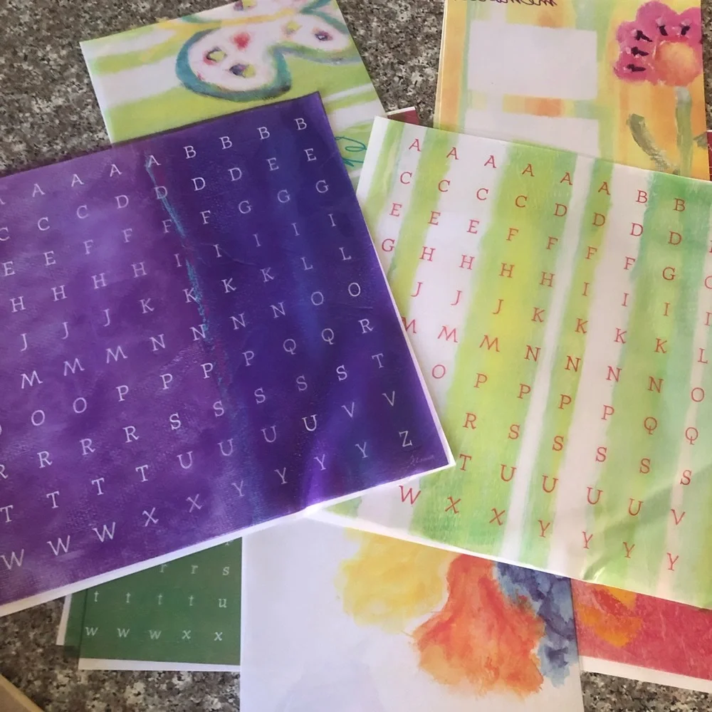 🙏 FLAVIA Scrapbook Transparency Overlays Kit nwt - Picture 3 of 13